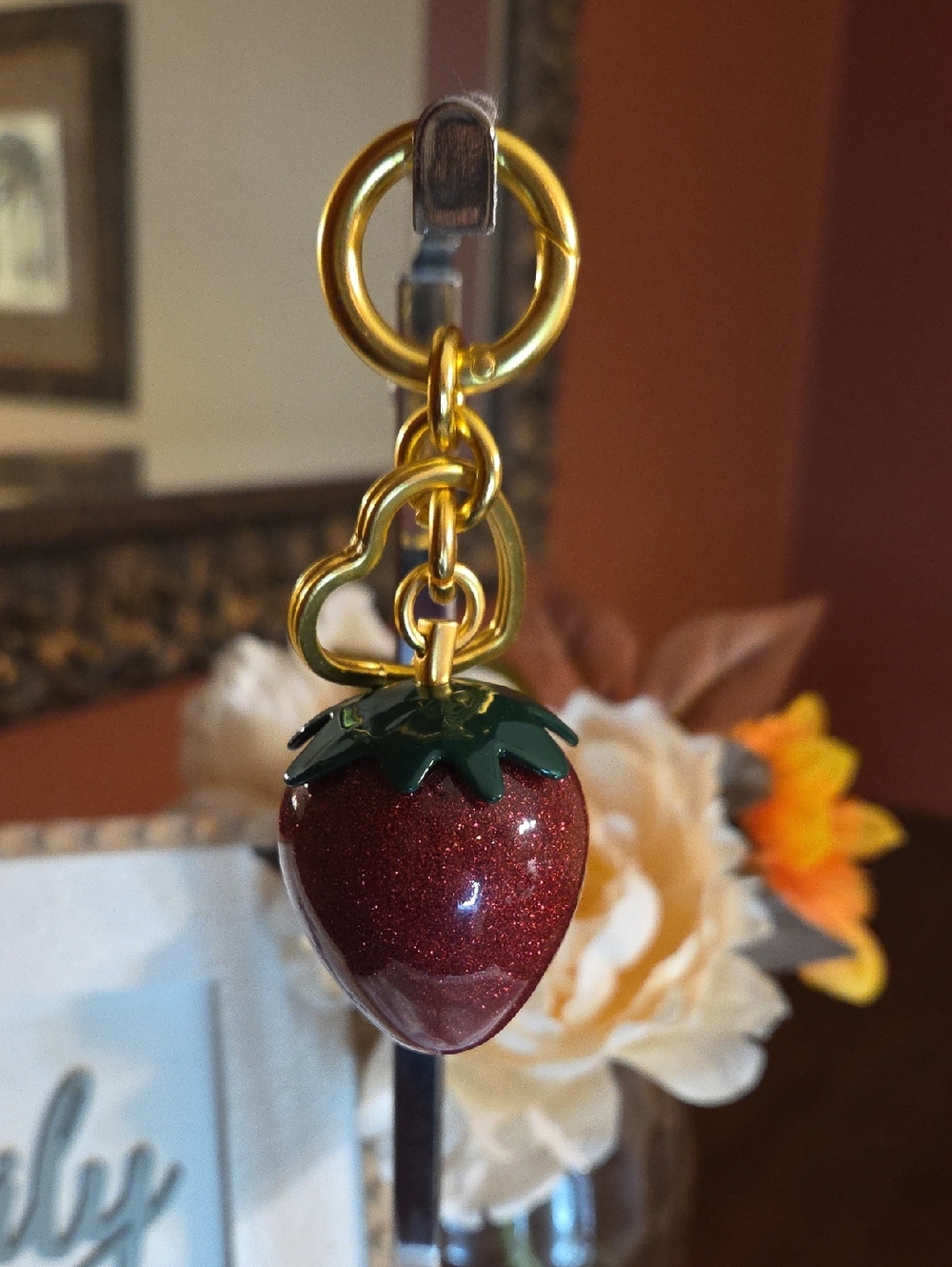 Strawberry Bag Charm & Keychain